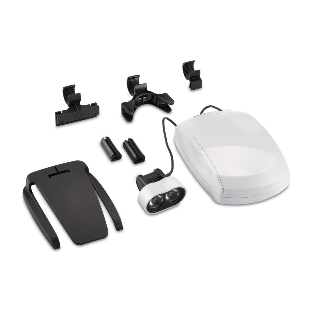 Clearance: MaxDetail loupe glasses + Loupe Light System