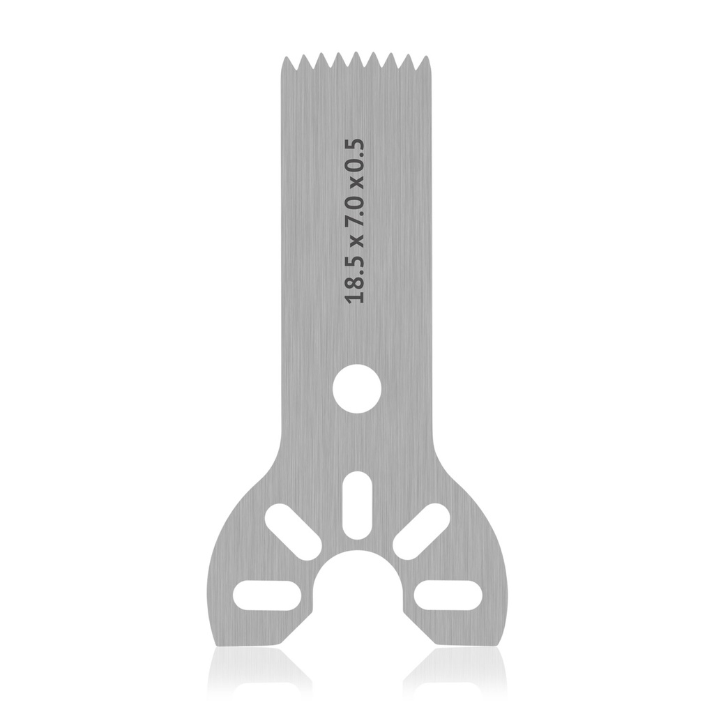 [199545] Saw blade Stryker mount, L 18.5 x W 7 x H 0.5 mm