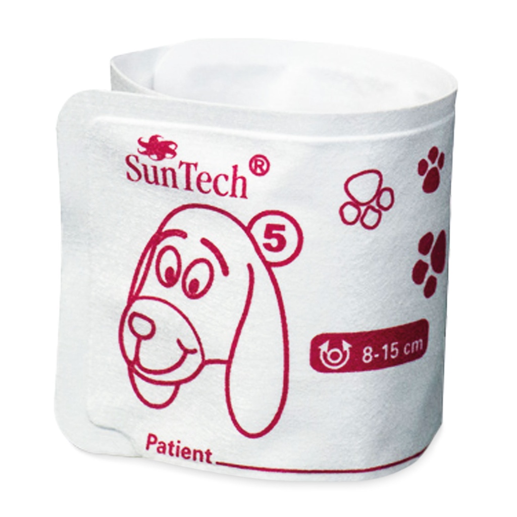 SunTech blood pressure cuff size 5, 8-15 cm, VET20, 25 and 30
