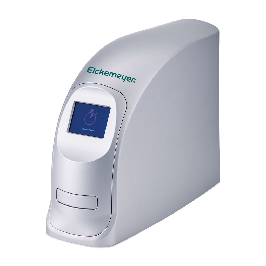 DigiVet CR PREMIUM Dental Reader including starter kit: 4 x IP Size 2 (31 x 41 mm), 1 x IP Size 4c (48 x 54 mm), 1 x IP Size 4 (54 x 76 mm), 100 protective covers each, DigiVet Dental Vet Imaging Software Pack, including DICOM modalities (send/retrieve), and HiRay Dental X-ray unit (of your choice)