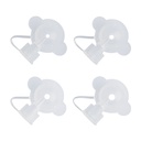 Dead space reduction adapter, 2.0-3.5 mm (4 pieces)