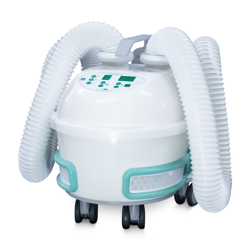 MOECK Twinwarm BB, portable warm air device for use with the Moeck Warming System heated blankets/pads