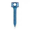 Bone anchor screw Ø1.6 x 9mm, light blue 