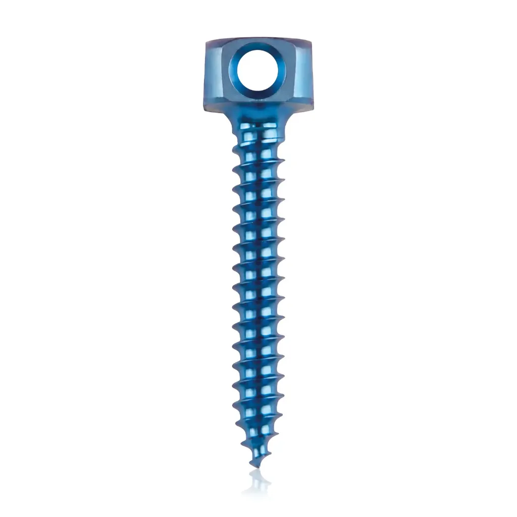 Bone anchor screw Ø1.6 x 11mm, light blue 