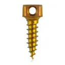 Bone anchor screw Ø2.0 x 7mm, gold 