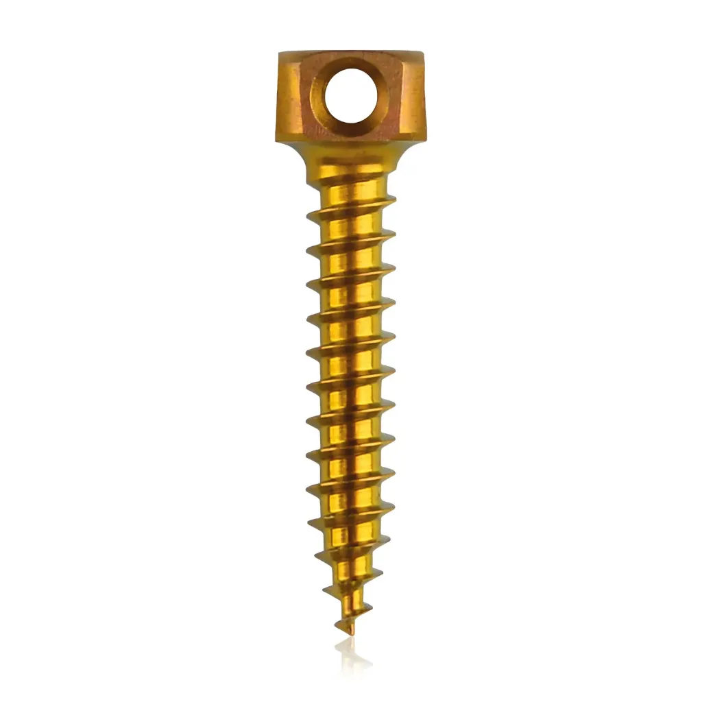 Bone anchor screw Ø2.0 x 11mm, gold 