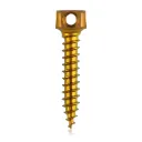 Bone anchor screw Ø2.0 x 11mm, gold 