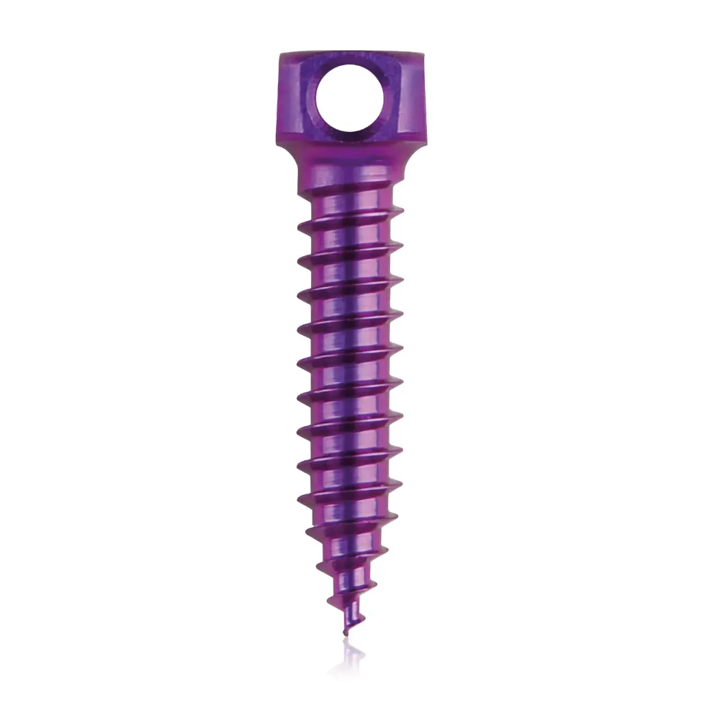 Bone anchor screw Ø2.4 x 13mm, magenta 