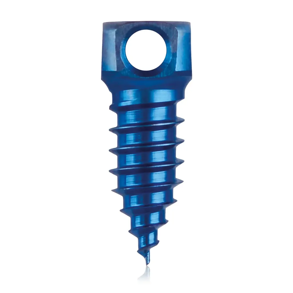 Bone anchor screw Ø2.8 x 9mm, blue 