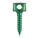 Bone anchor screw Ø1.3 x 6mm, green 