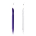 Bimanual System I/A Disposable, 22G curved cannulas (1 Irrigation handle bilateral outlet ø 0.45mm / 1 Aspiration handle outlet ø 0.35 mm, roughened tip)
