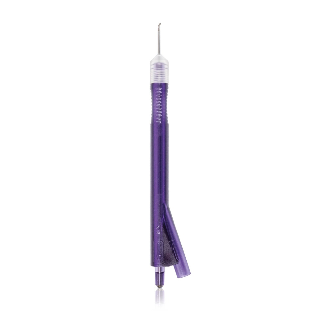 Monomanual I/A System Disposable 21G roughened (Aspiration outlet 0.35 mm, 45° angled)