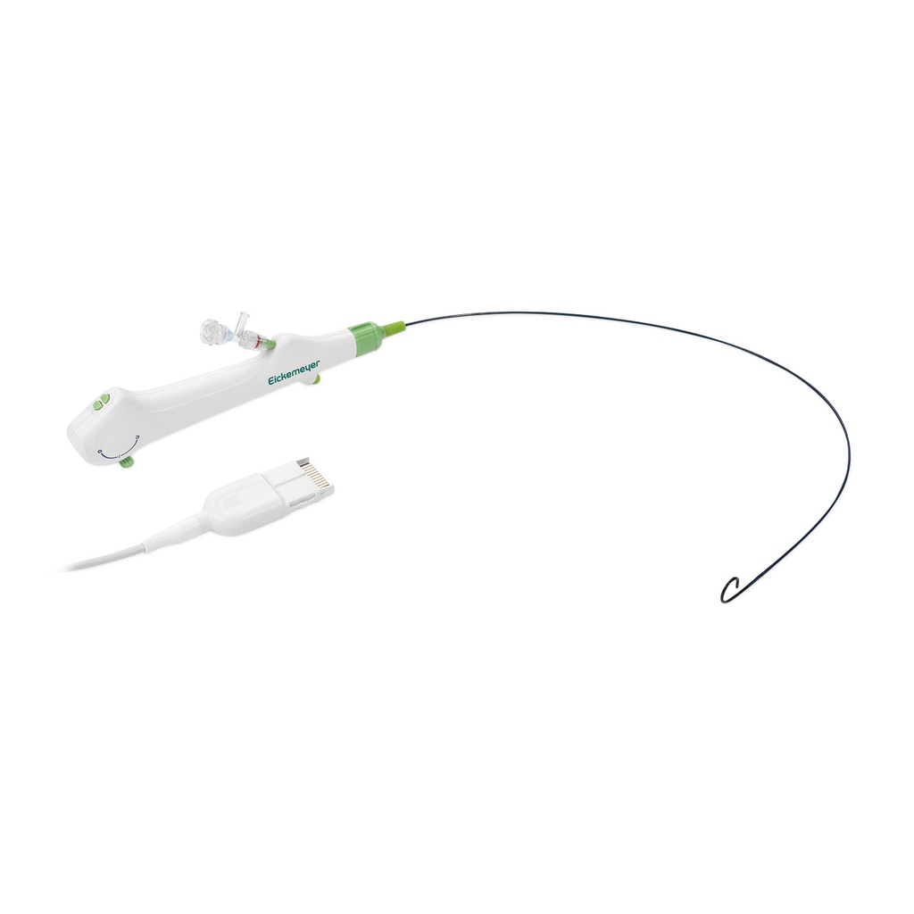 EickView 65SD-URS, Semi-Disposable Ureteroscope, 65 cm working length, outer diameter = 2.1 mm with 1.2 mm working channel