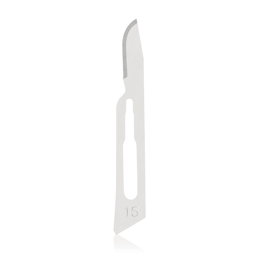 Eickemeyer scalpel blade, Fig. 15 (Carbon Steel), 100 pcs./pack.