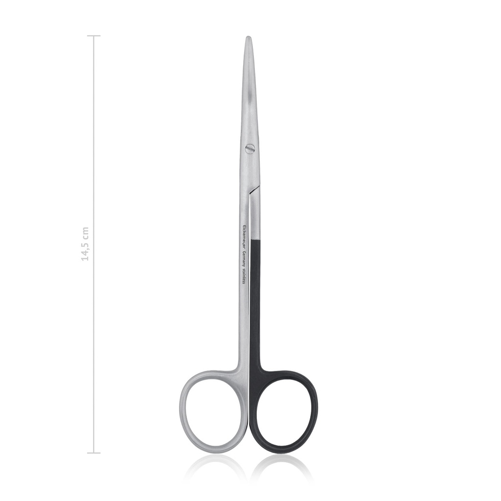 [118314L] Dissecting scissors METZENBAUM for left handed people, blunt/blunt, 14,5 cm, curved