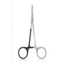 Hemostatic forceps HALSTEAD-MOSQUITO for left-handed people, 12,5 cm, curved