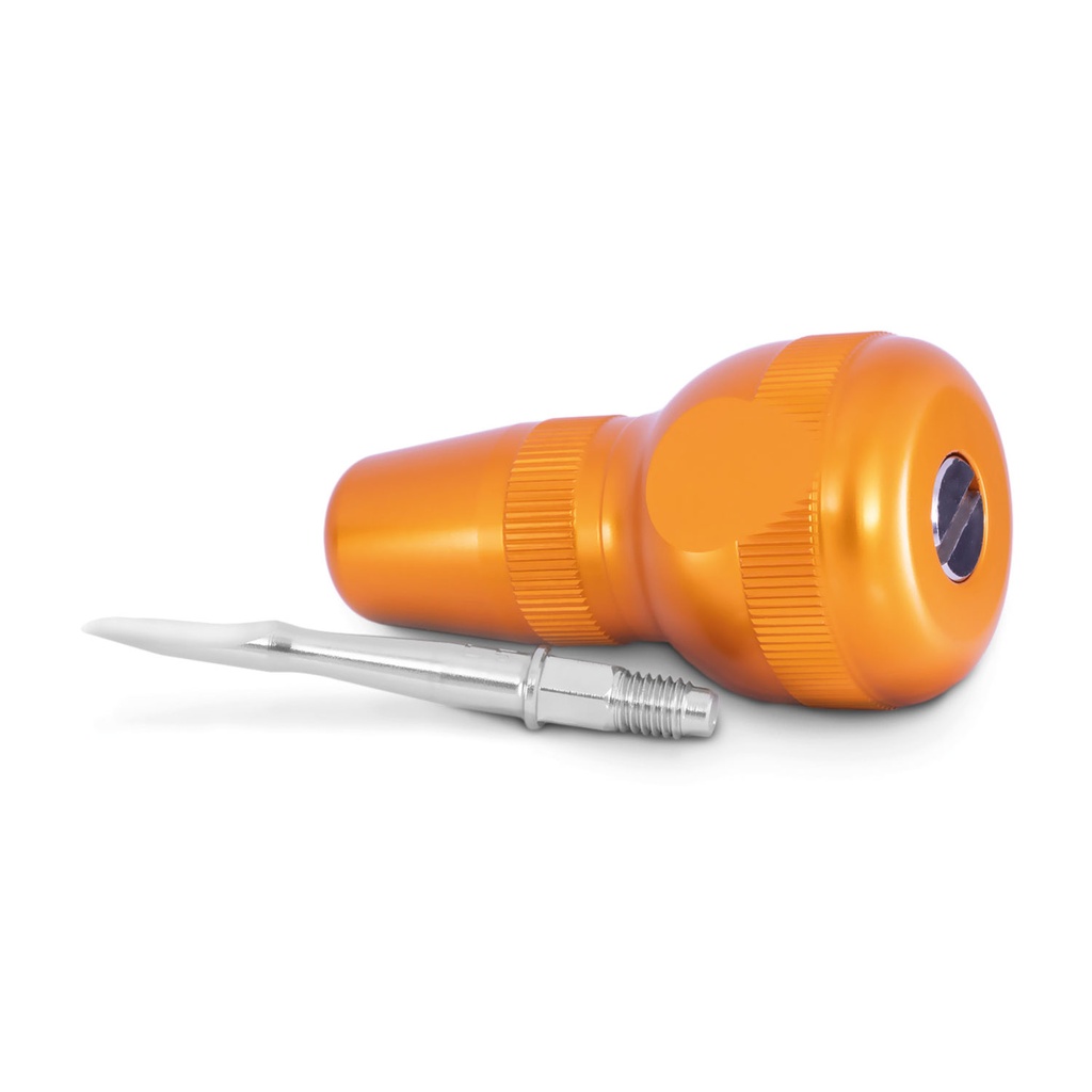 Dentanomic Equine Handle, standard, glove size < 7.5, orange