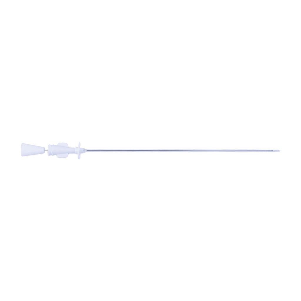 EICKEMEYER HC urinary catheter for tomcats, L 130 mm, Ø 1.3 mm / 4F, with mandarin, sterile, 12 pcs/pack.