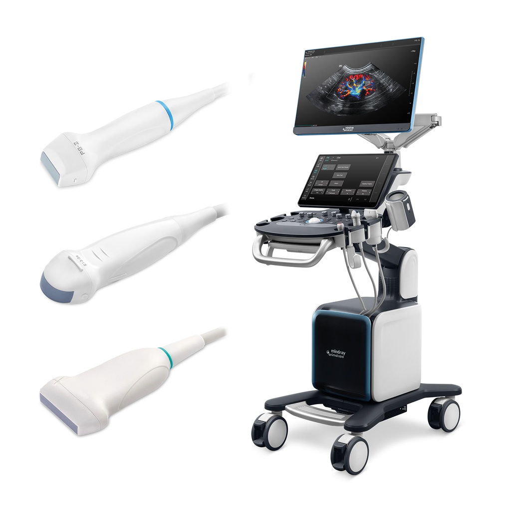 Package deal: Vetus 80 with 3 probes, micro-convex, linear T-shaped and phased array