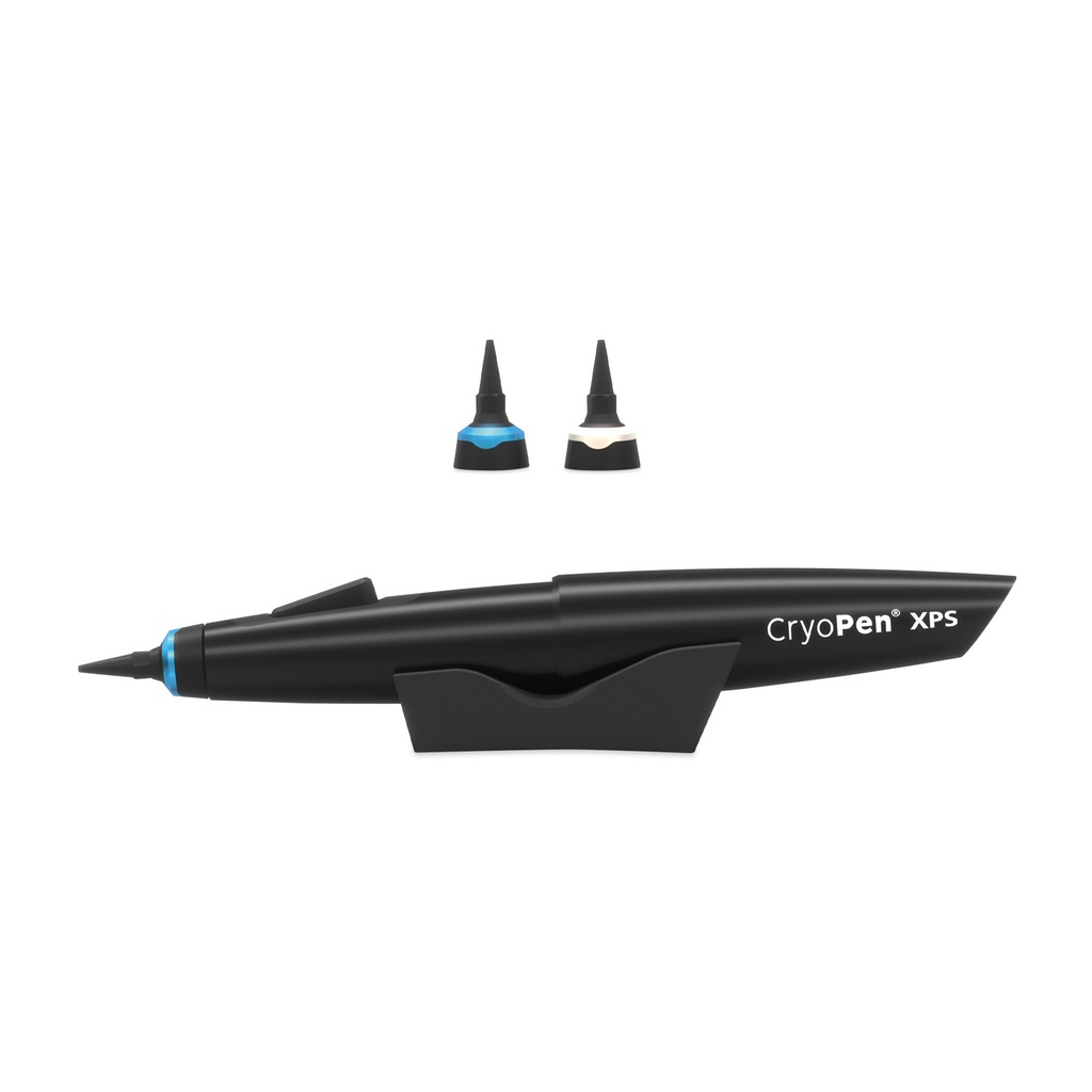 [A173420] Package: CryoPen XPS, including 84 x 8g cartridges and 1 CryoPen attachment each (blue 1-3 mm / white 2-4 mm)