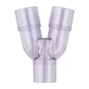 Y connector 15 mm ID, 22 mm OD
