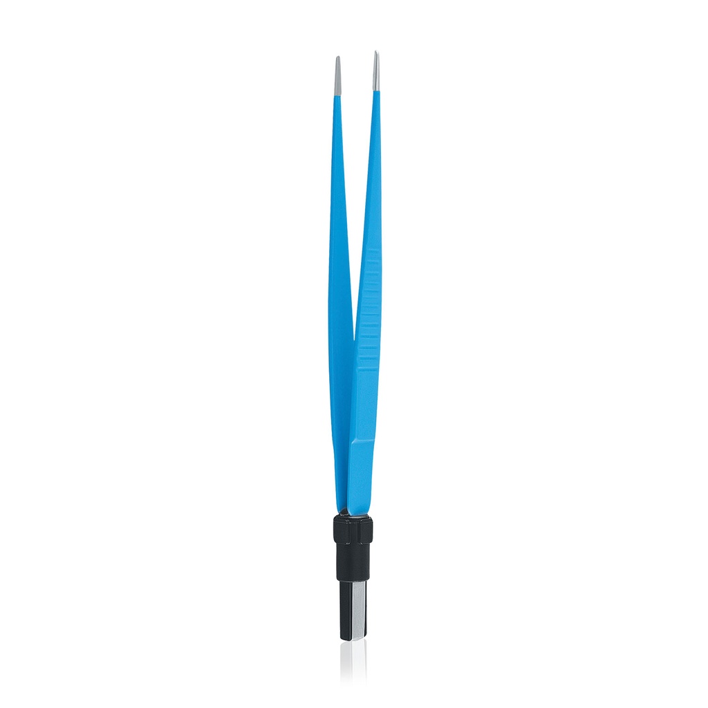Bipolar tweezers for EickTron devices, 15 cm, straight