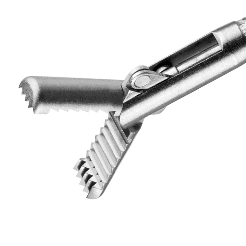 [CC306230] Clearance: Foreign body forceps, flexible, alligator jaw parts, serrated, Ø = 2.3 m, L = 350 cm