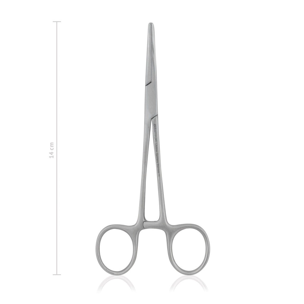 [141714] Hemostatic forceps CRILE, 14 cm, curved