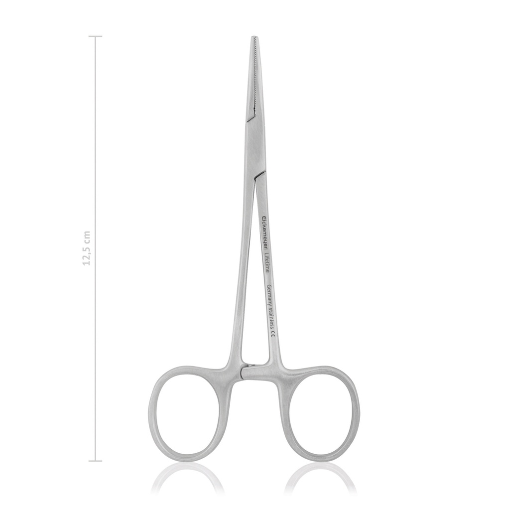 [141312] Hemostatic forceps HALSTEAD-MOSQUITO, 12,5 cm curved