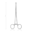 Hemostatic forceps MIXTER, 17 cm, angled