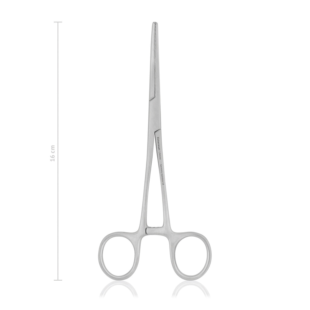 [142316] Hemostatic forceps ROCHESTER-PEAN, 16 cm, curved