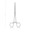 Hemostatic forceps ROCHESTER-PEAN, 16 cm, straight