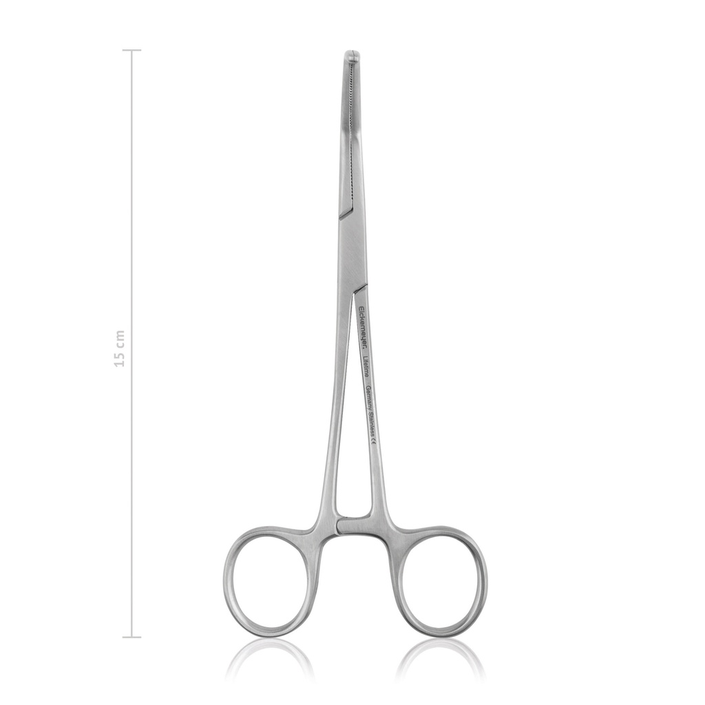 [142915] Hemostatic forceps SATINSKY, 15 cm, double angled