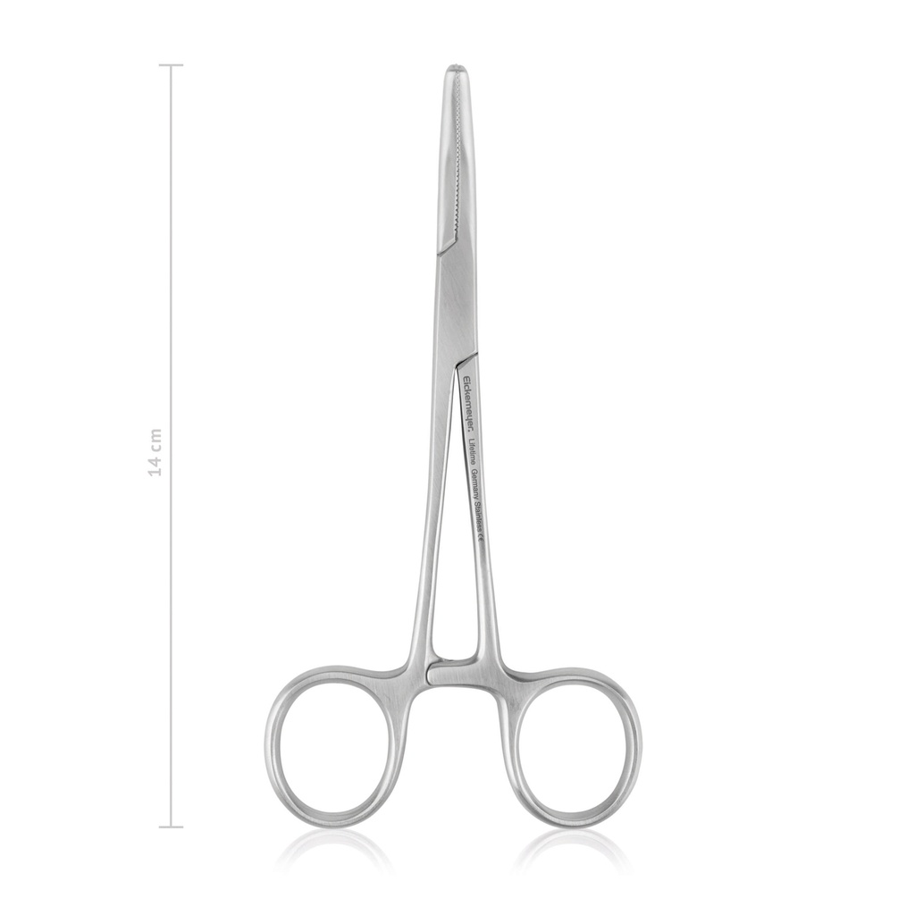 Hemostatic forceps SPENCER-WELLS, 14 cm, curved