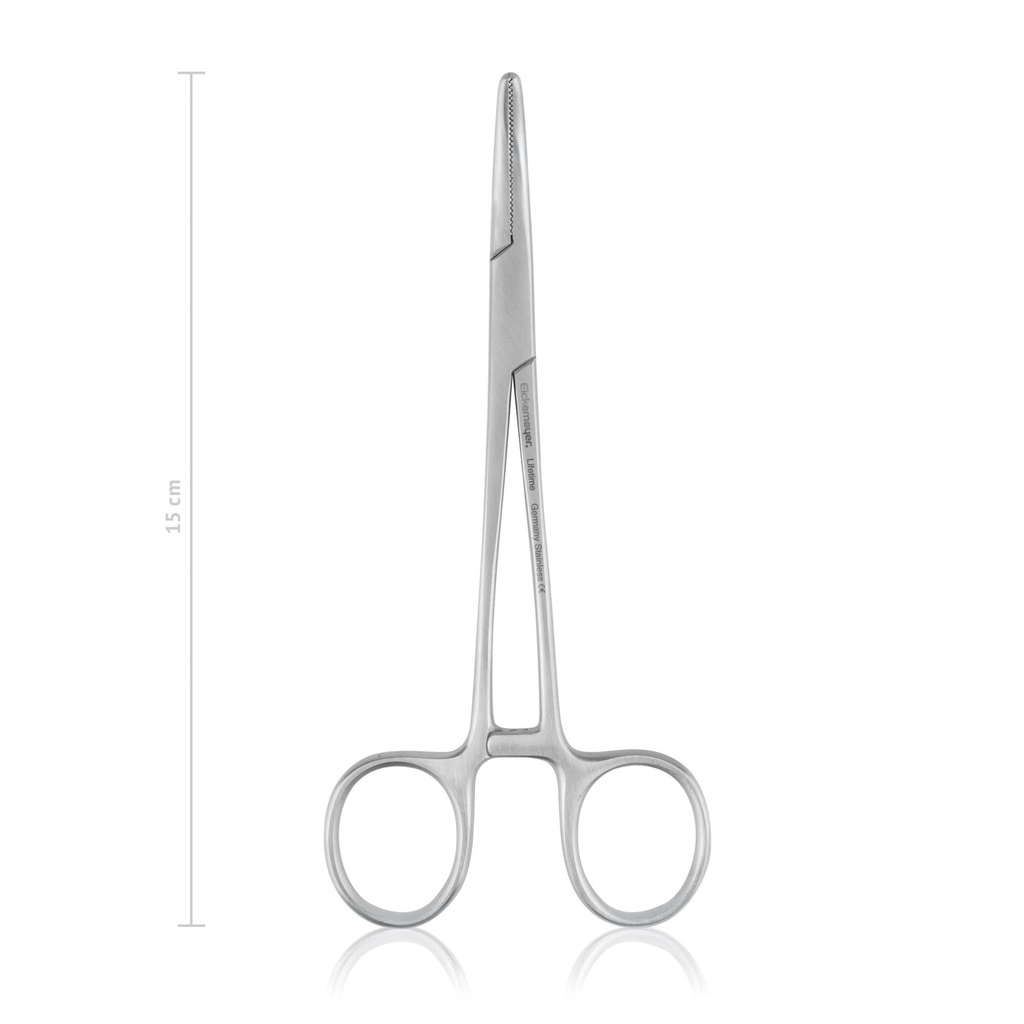 Hemostatic forceps SPENCER-WELLS, 15 cm, curved