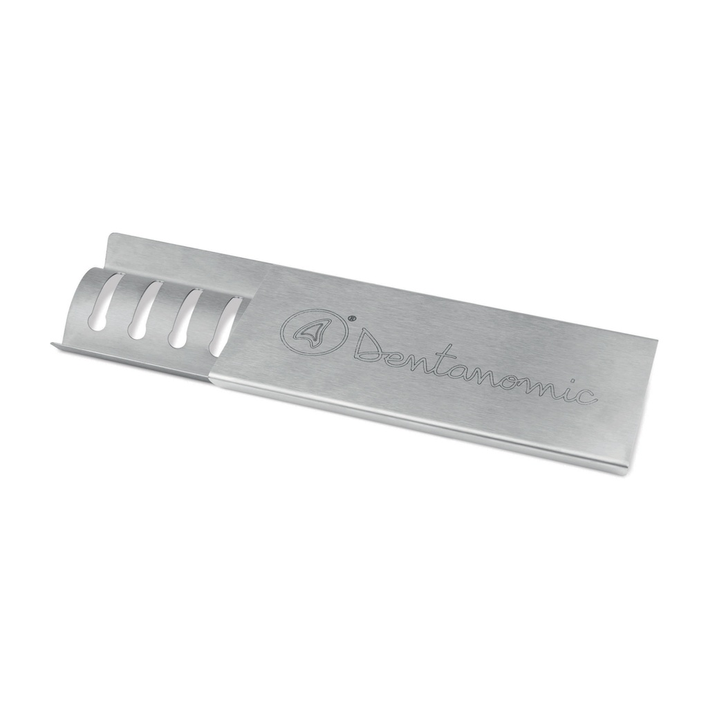 Dentanomic storage and sterilisation rack with lid for 9 blades