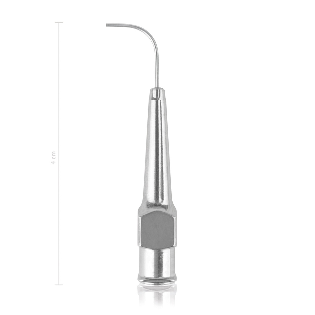 [440705] Eye cannula Anel, curved, 0,6 x 15 mm  