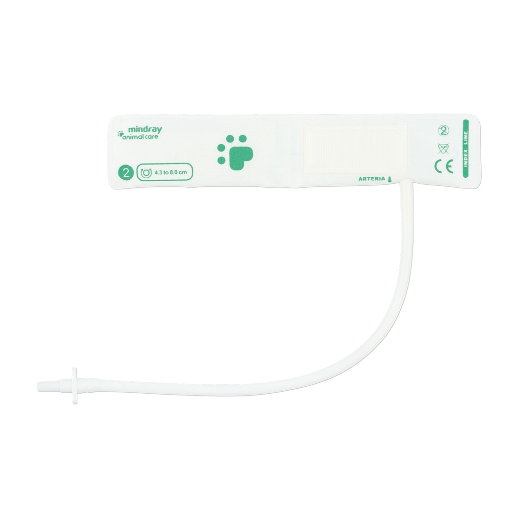 Blood pressure cuff, size 2: 4 - 8 cm, for all LifeVet and Mindray monitors