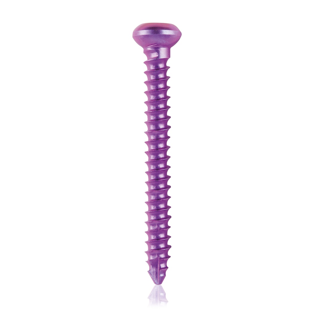 [191051] Cortical Screw, D=2,7mm; L=24mm self tapping, titanium 