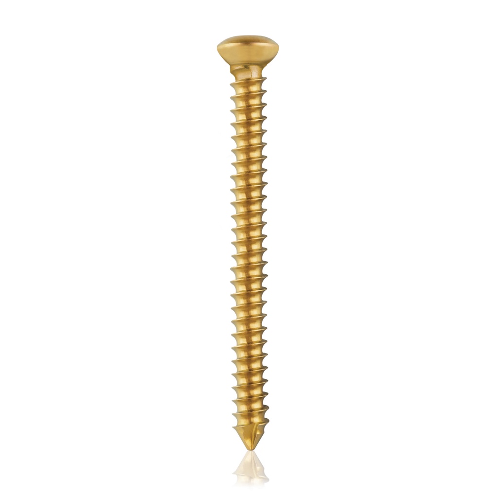 [191071] Cortical Screw, D=3,5mm; L=38mm self tapping, titanium 