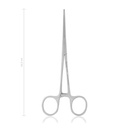 Intestinal forceps DOYEN, serrated, 16,5 cm, straight