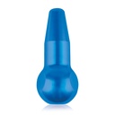 Dentanomic ergonomic handle with longer shaft, blue