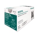 EickFil PGA, USP 9/0, EP 0.3, 3/8 Circle DSP 6,4 mm 200µm, Spatula, 30 cm Violet, box with 12 sutures