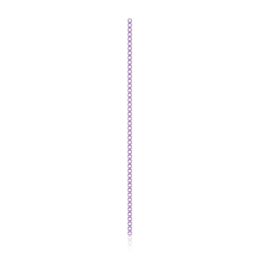 [185518] EickLoxx bone plate 46 - hole 230 x 5.0 x 2.0 system 1.7/2.3 titanium magenta