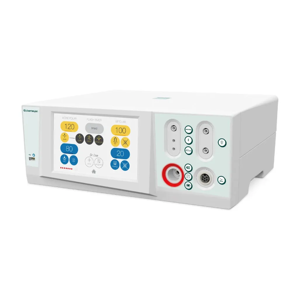 EickTron Touch electrosurgical unit, 200 W touchscreen, 360 kHz