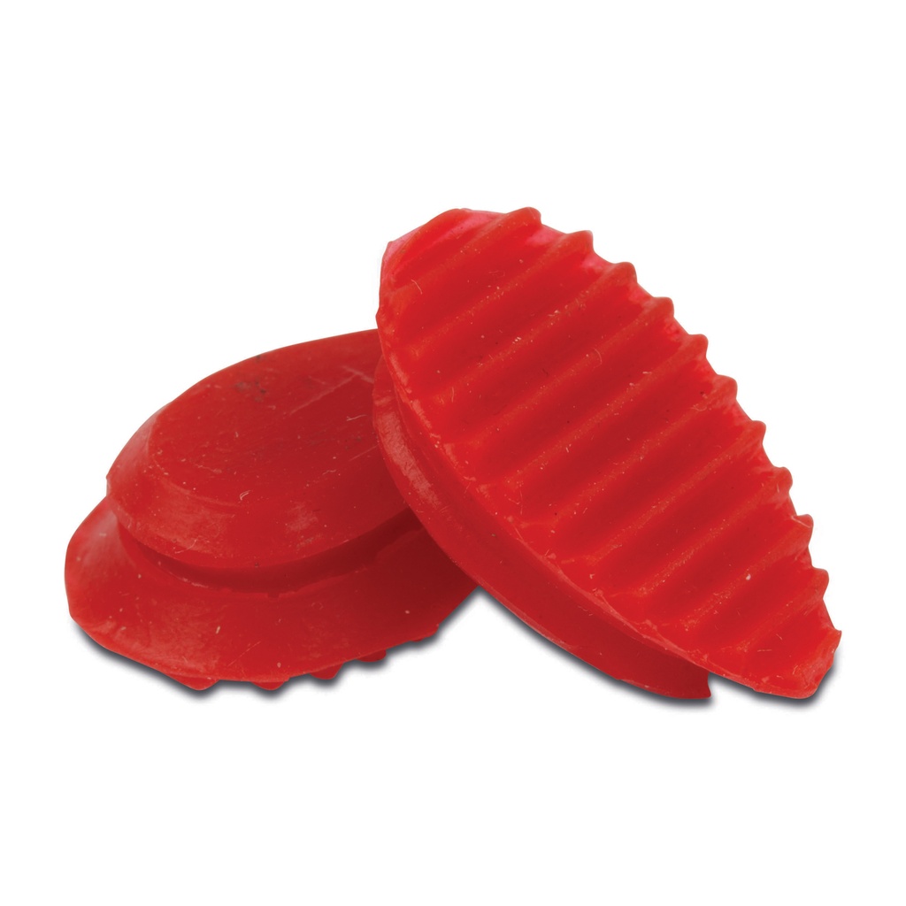 Replacement rubber tips for YOUNG tongue forceps, one pair  