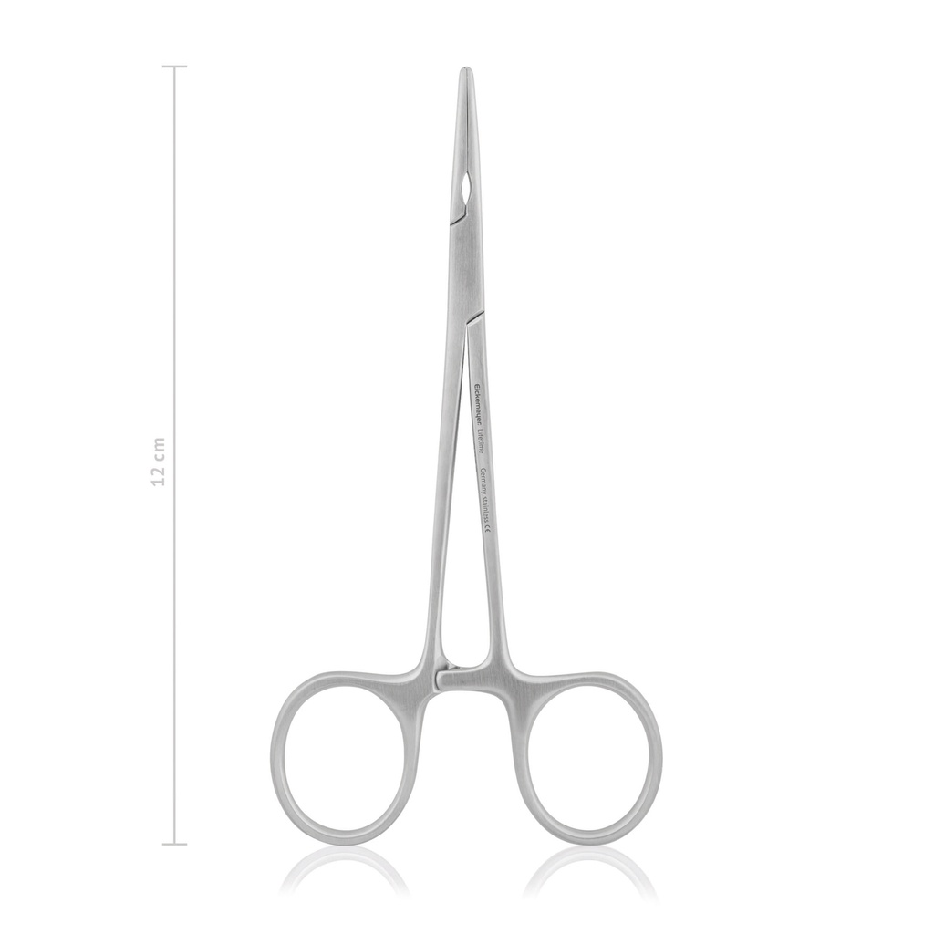 [143412] Hemostatic forceps DeBAKEY-MOSQUITO, atraumatic, 12,5 cm straight