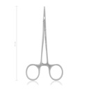 Hemostatic forceps DeBAKEY-MOSQUITO, atraumatic, 12,5 cm straight