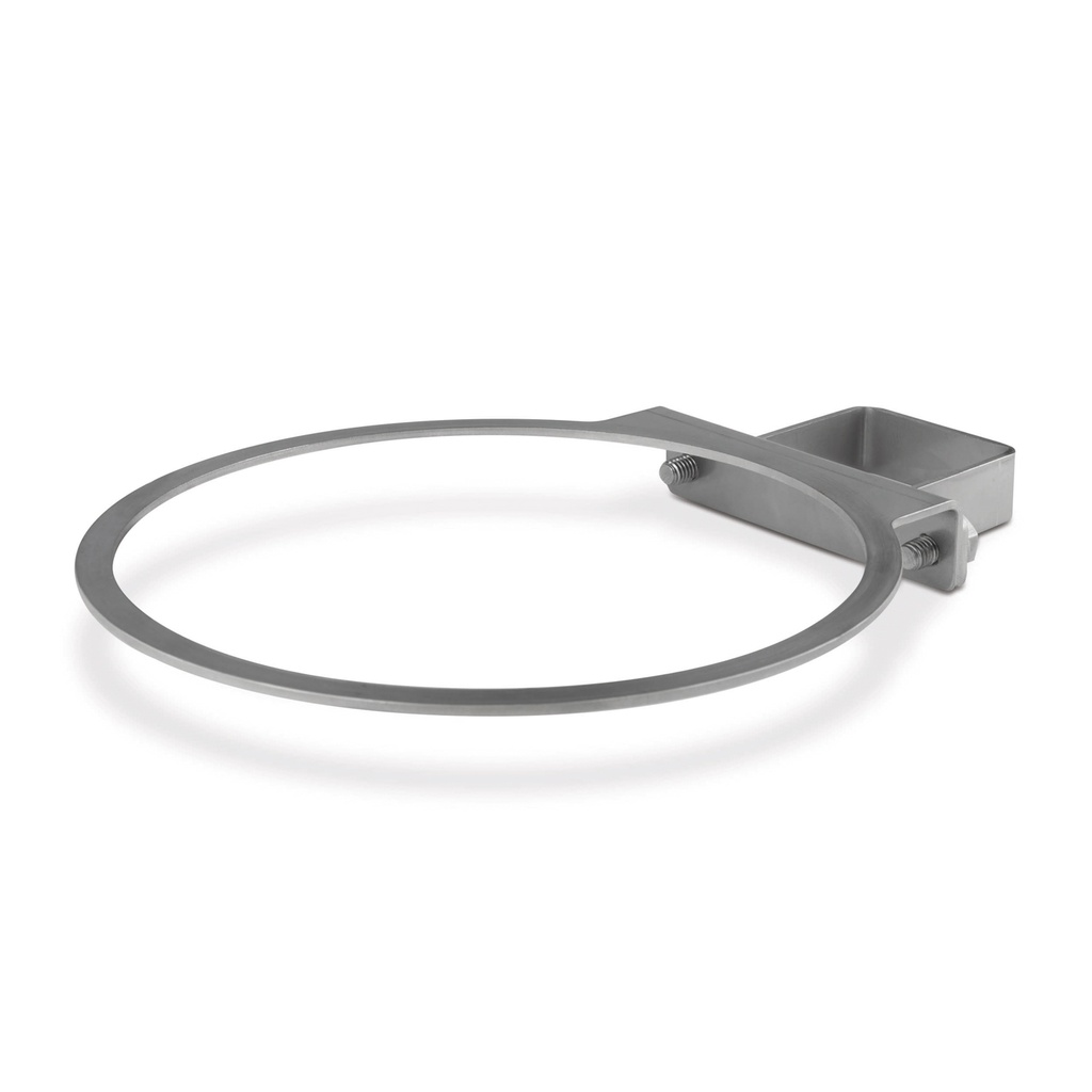 Holder for anesthetic gas filter to square tube 