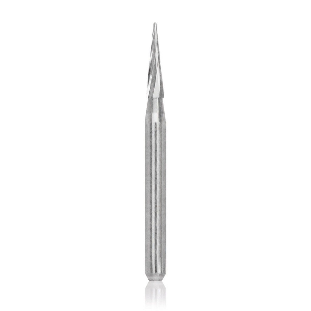 [174209] Tapered Finishing Burr Pointed End, Size 12, 2 per pack 